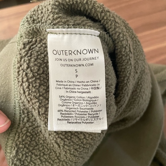 Outerknown High tide Sweatpants and Sweatshirt Set! EUC! - Picture 5 of 7